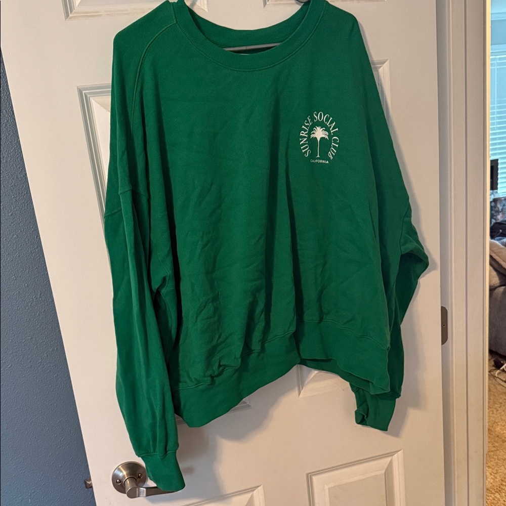 Old Navy Green Sweatshirt